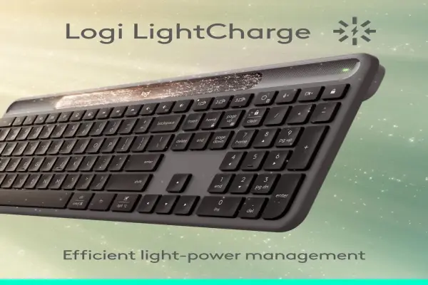 Logitech Signature Slim Solar+: Bàn phím năng lượng mặt trời bền bỉ